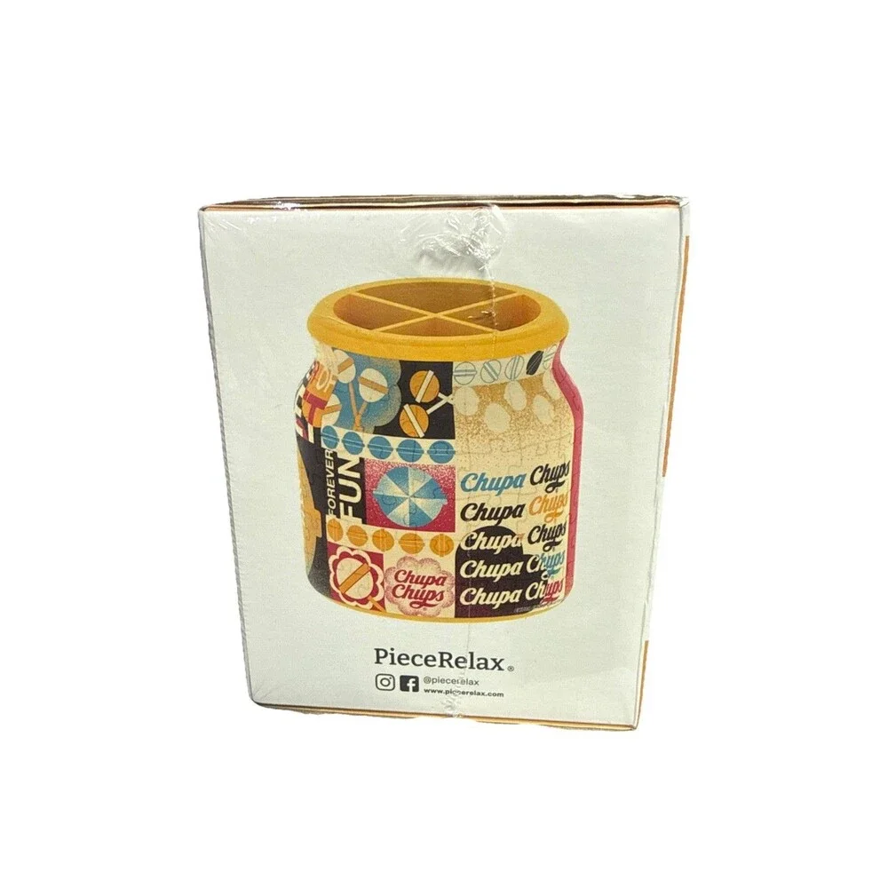 Piece Relax Chupa Chups Puzzle Jar 96 PC 3D Puzzle Jar SEALED